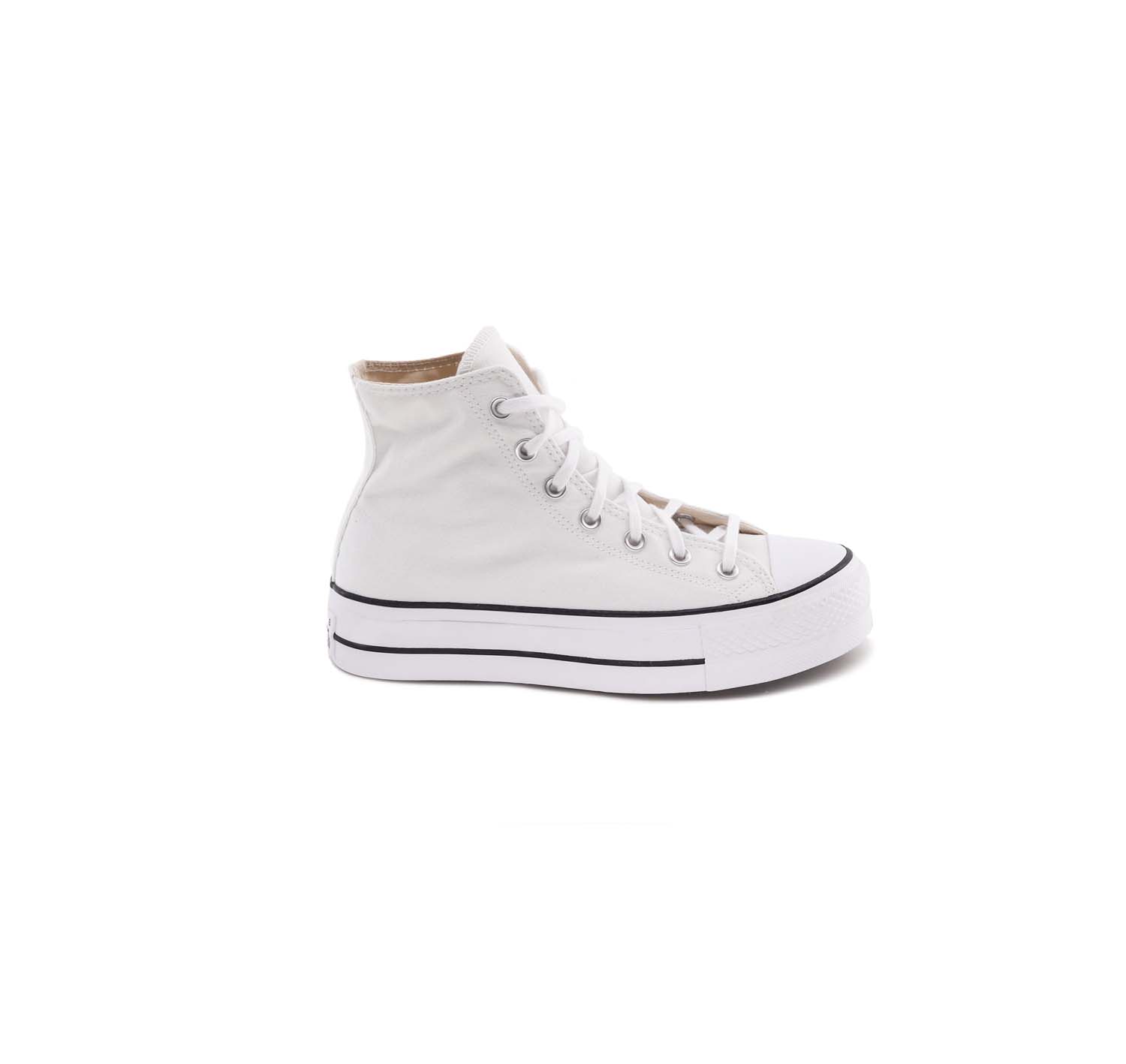 Converse Chuck Taylor Lift Alta Bianco